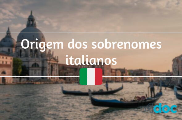 Origem dos sobrenomes italianos