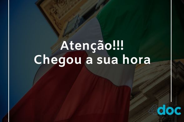 Leia mais sobre o artigo Consulado Italiano convoca requerentes para apresentar documentação